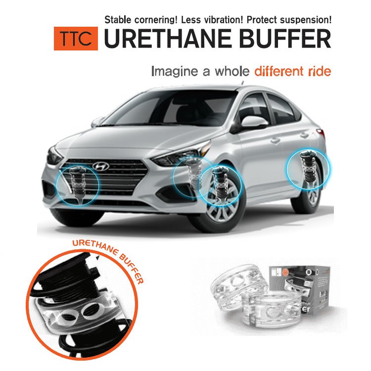 TTC Urethane Cushion Buffer for Hyundai Accent