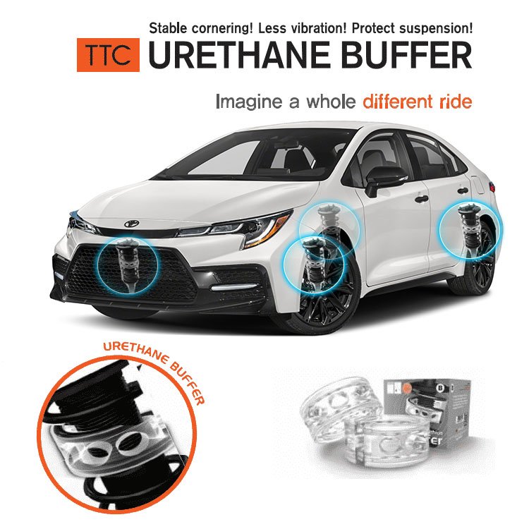 TTC Urethane Cushion Buffer for Toyota Corolla